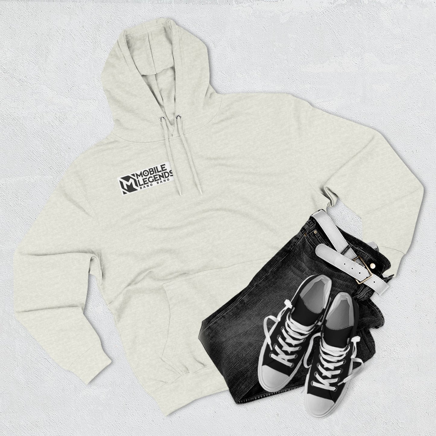 Gamer Three-Panel Hoodie - Mobile Legends MVP Design