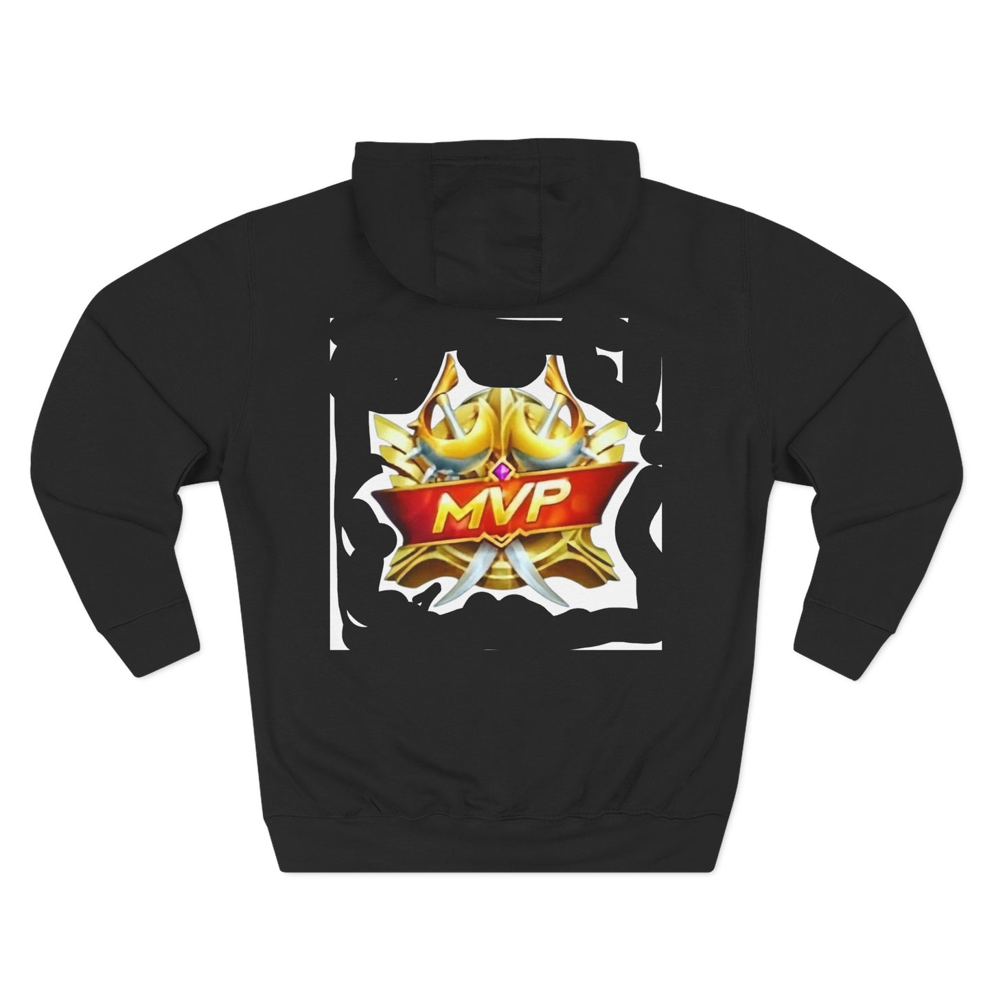Gamer Three-Panel Hoodie - Mobile Legends MVP Design