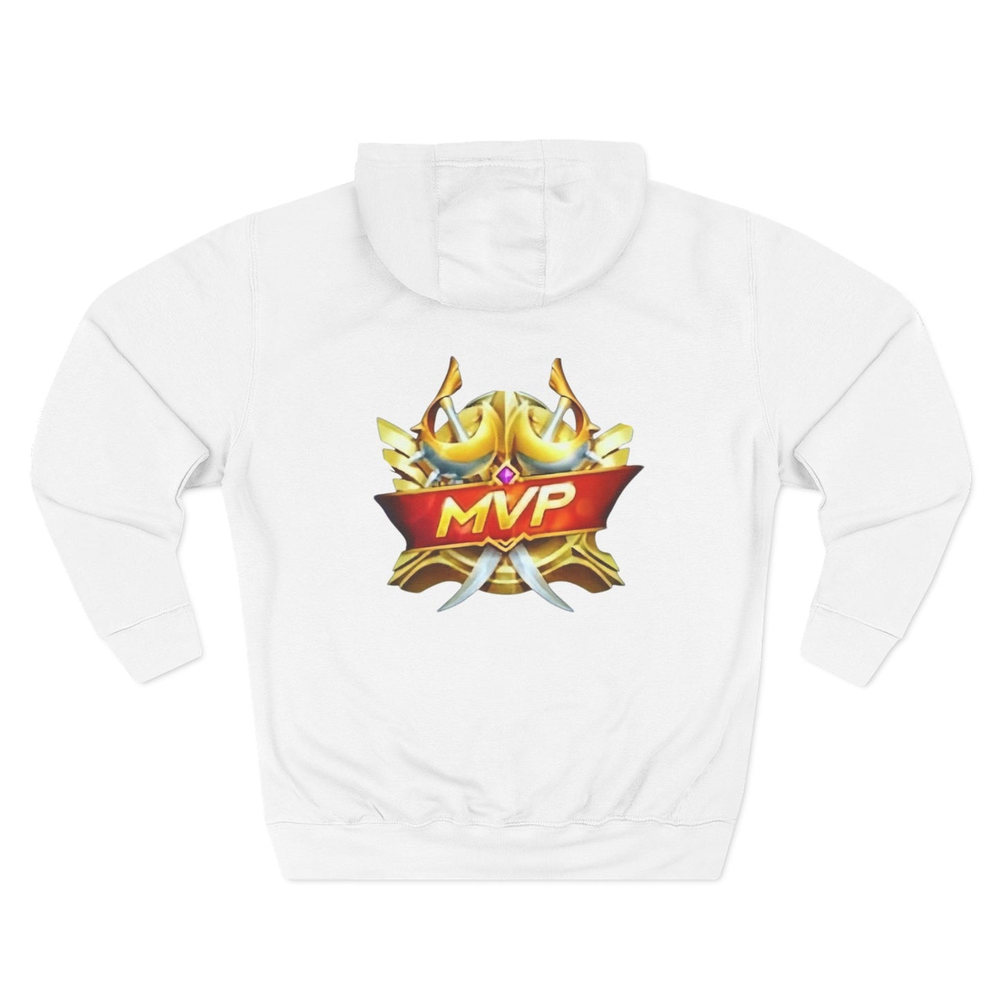 Gamer Three-Panel Hoodie - Mobile Legends MVP Design