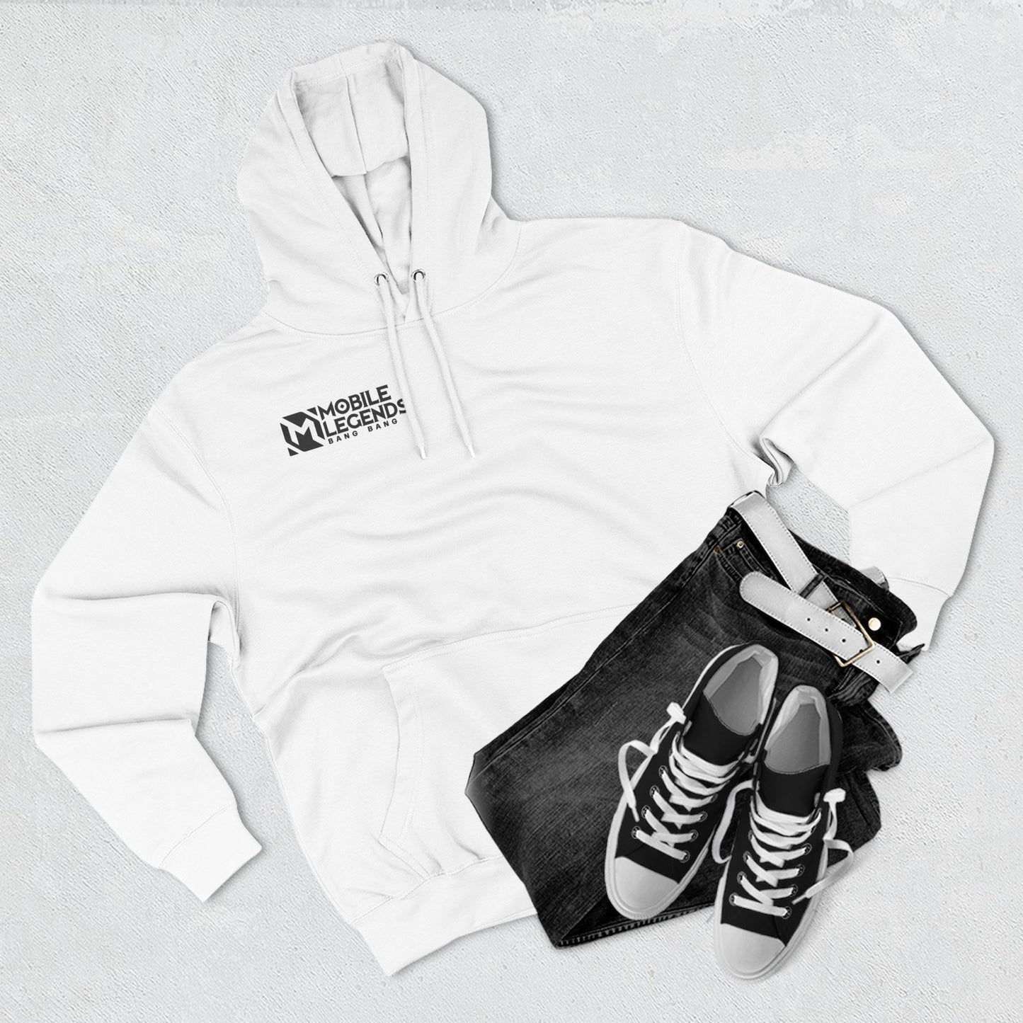 Gamer Three-Panel Hoodie - Mobile Legends MVP Design