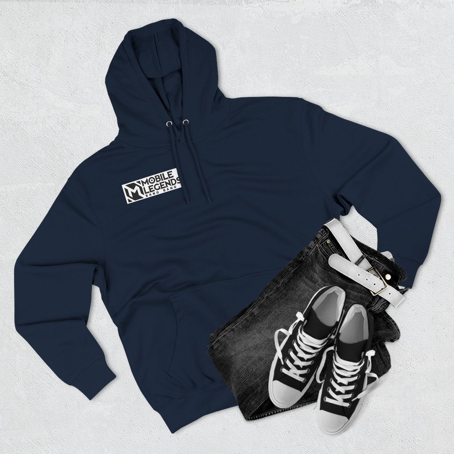 Gamer Three-Panel Hoodie - Mobile Legends MVP Design